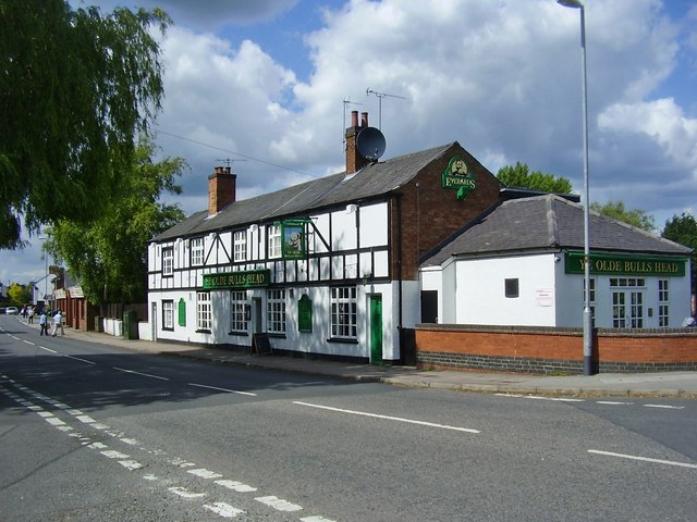 Broughton Astley-Ye Olde Bulls Head © Ian Rob cc-by-sa/2.0 :: Geograph ...