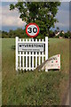 TM0267 : Wyverstone sign by John Myers