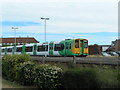 Train at Seaford station