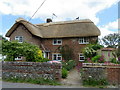 Thatched cottage, Coombe Bissett