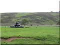 A silage pile