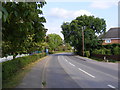 B1116 College Road looking towards Framlingham