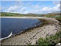 L6158 : Shingle bar and causeway at the head of Cleggan Bay by Oliver Dixon