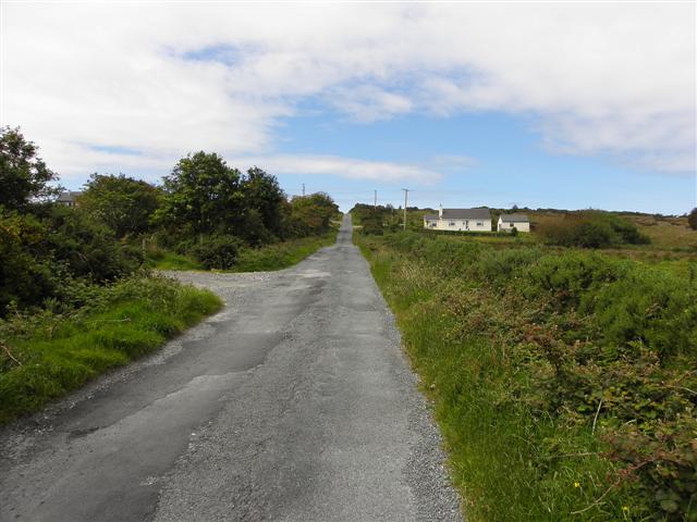 Road at Cnoc na hArdagh Bige