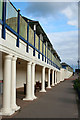 TF5282 : Colonnade and beach huts by David Lally