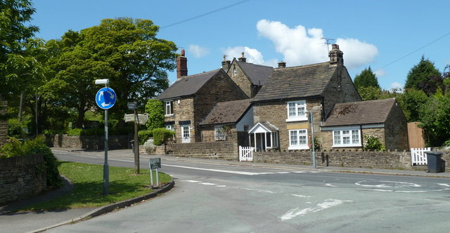 Village scene, Holmesfield © Andrew Hill cc-by-sa/2.0 :: Geograph ...