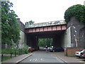 TQ2973 : Railway bridge, Tooting Bec Common by Malc McDonald