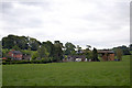 Little Cwm farm from railway