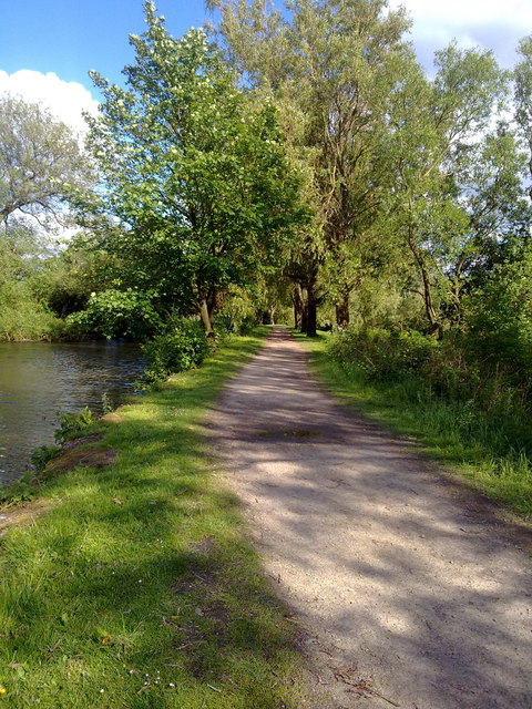 Towpath of the Fairbottom Branch Canal