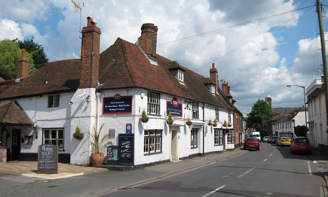 White Horse Inn, Boughton Street © Oast House Archive :: Geograph ...