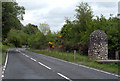 Memorial to Sir John Cobb beside A82