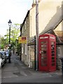 Phone box on the High Street