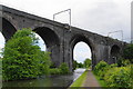 The Dunstall Viaduct crossing the Birmingham Canal