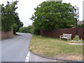 Main Road, Bucklesham & Bucklesham Village Sign