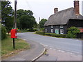 TM2442 : Main Road,Bucklesham & Forge Close Postbox by Geographer