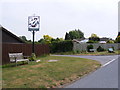TM2442 : Church Lane & Bucklesham Village Sign by Geographer