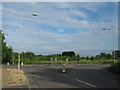 Roundabout on Eddington Lane