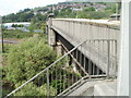 Side view of Llwyncelyn Road bridge, Porth