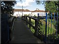 Footbridge over Monks Brook