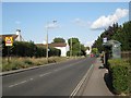 Bus stop, Mansbridge Road A27