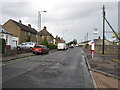 B910 road heading through Clackmannan