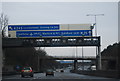 M25: clockwise approaching junction 9