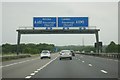 Approaching junction 8  - A1(M)