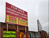 J3273 : Broadway development site, Belfast (2) by Albert Bridge