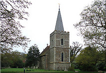 TL8729 : St Andrew's Church, White Colne by Roger Jones