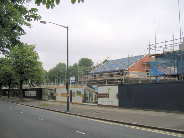 Austin Rover Site - New Homes Being Built on Lickey Road