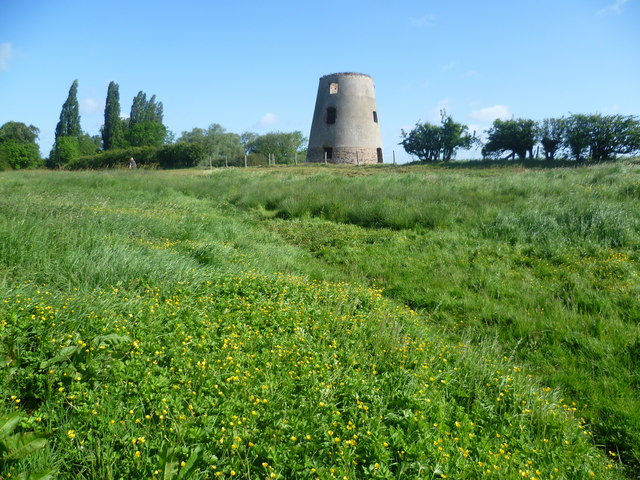The remains of Castor Windmill