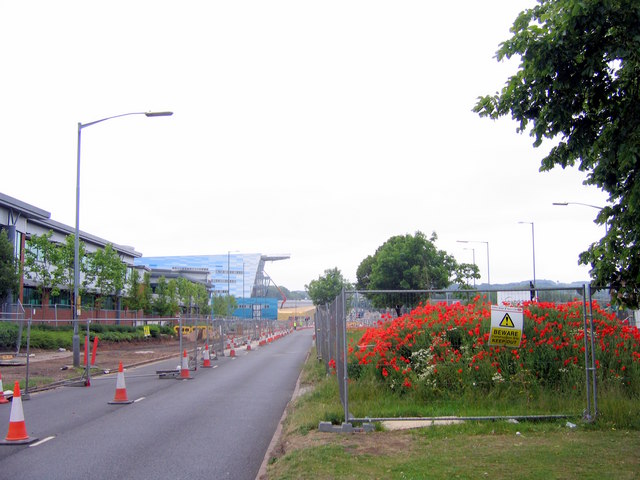 Longbridge - Poppies & Roadworks