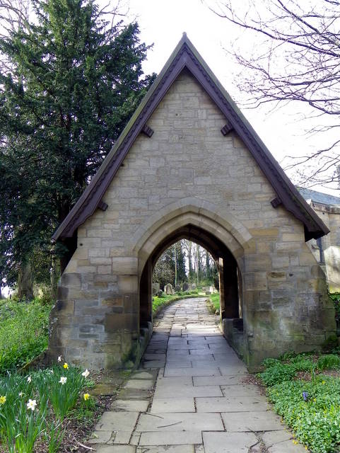 Lych gate, St Mary's Church