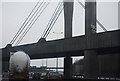 Railway bridge crossing the M25