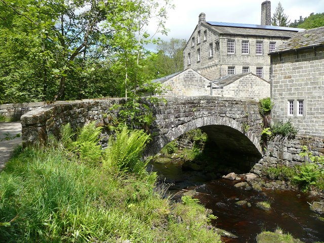 The Bridge At Gibson Mill © Humphrey Bolton Cc-by-sa 2.0 :: Geograph 