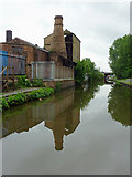 SJ8845 : Trent and Mersey Canal in Stoke-on-Trent by Roger  D Kidd