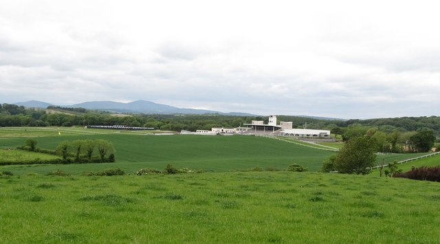 Downpatrick Racecourse from the Vianstown Road