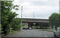 SP0594 : Great Barr, A4041 Queslett Road Passing Under M6 by Roy Hughes