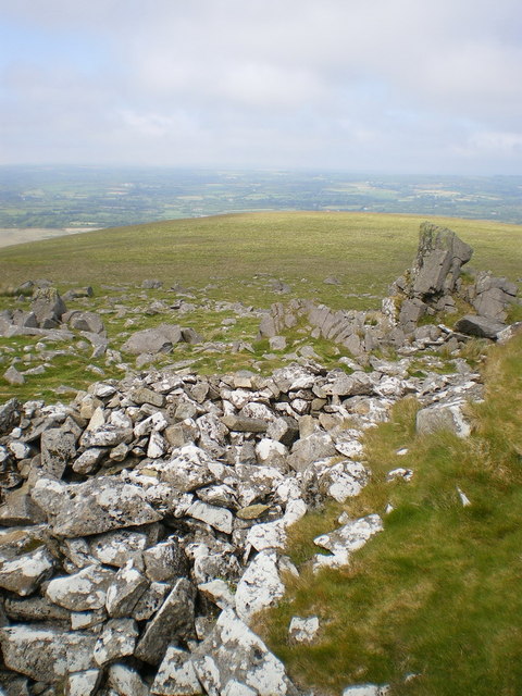 Possible huts/shelters on Carn Bica