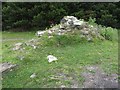 Wall fragment at remains of Kilvey Hill Windmill