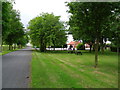 Barmby barrage car park and picnic area.