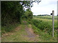 Bullswood Lane Byway to Bedfield Hall