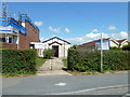 Church at the top of Gudge Heath Lane