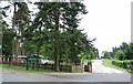 Main entrance to Birches Valley visitor centre