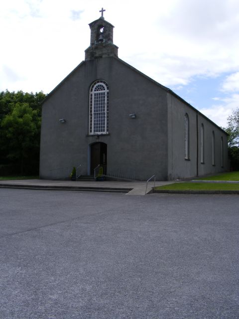Church on the west side of R596 - Fahouragh Townland