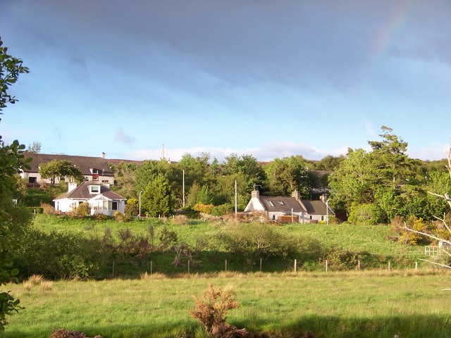 Pittentrail village