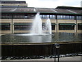 Fountains outside the National Archives