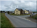 New-build housing on the western side of Ferwig