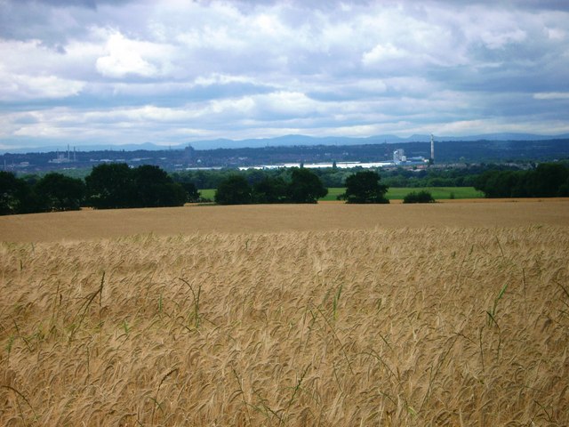 View from Garswood towards St Helens