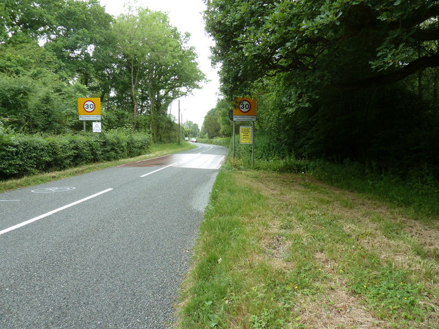 Speed restrictions on entering Balcombe